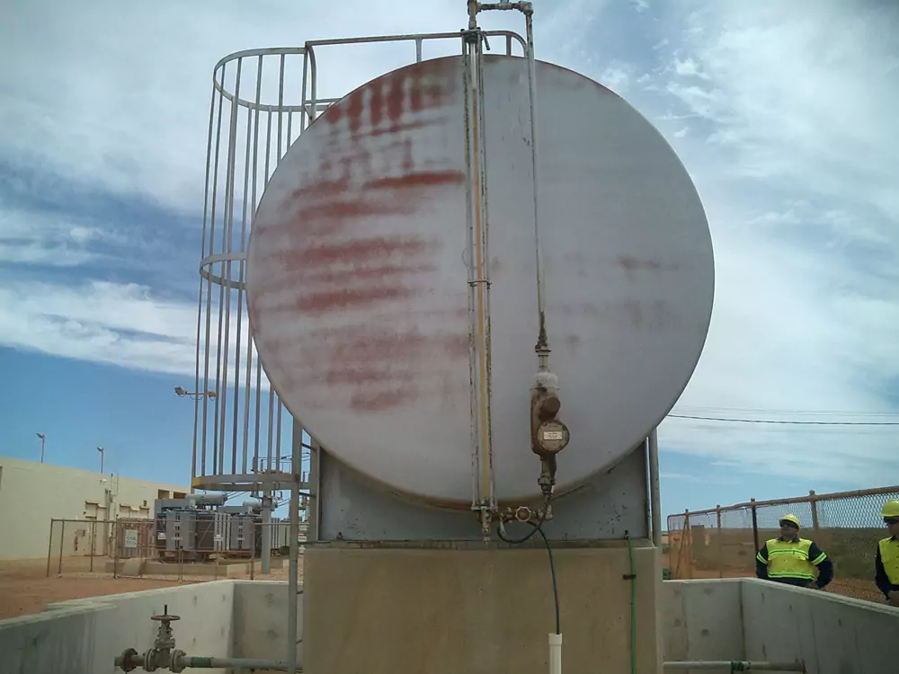 Green Pressure Vessel, inspected by APEC Inspection